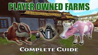 Complete Player Owned Farms Guide Runescape 3 [upl. by Einahpit126]