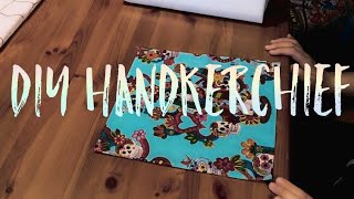 How I Sew HandkerchiefsHankies [upl. by Llewoh]