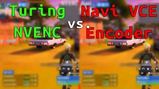 NVIDIA NVENC vs AMD VCE Encoder  RTX Turing vs Navi Streaming Test [upl. by Clere]