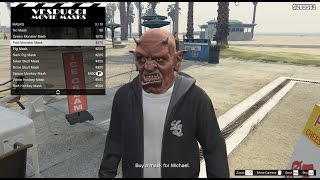 GTA V Story Mode Missions  Masks [upl. by Ordway]