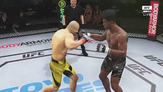 ¡UFC en PS4  Peleamos con Texeira vs Hill [upl. by Ettenaej358]