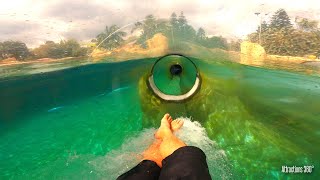 Aquatica Thrill Water Slides POV  Aquatica Water Park 2020 [upl. by Whitby]