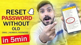 Reset Snapchat Password Without Old Email Password and Number  Snapchat Account Recovery 2020 [upl. by Flam733]