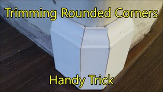 Trimming Rounded Corners A handy little trick [upl. by Shiff370]