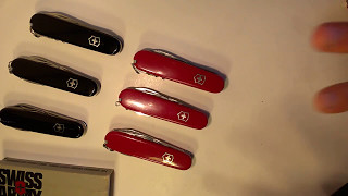 Victorinox Swiss Army Officers Knives  The Holy Trinity  Spartan Tinker Compact [upl. by Marika]