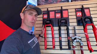 SOC19  Marzocchi Z2 trail fork tech details [upl. by Yntirb]