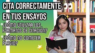 ¿CÓMO UTILIZAR CITAS EN ENSAYOS  LA SECTA DE LOS LIBROS [upl. by Leban]