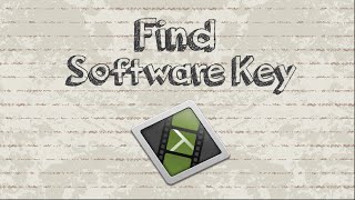 How to find your Camtasia Studio Serial Number  Software Key [upl. by Marcelline911]