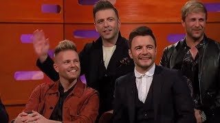 Westlife  Interview The Graham Norton Show [upl. by Dreher393]