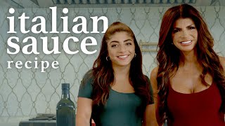 Italian Sauce Recipe  Teresa Giudice [upl. by Assirac306]