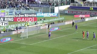 Fiorentina  Atalanta 32  Highlights  Giornata 22  Serie A TIM 201415 [upl. by Khichabia335]