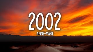 AnneMarie  2002 Lyrics [upl. by Adnirod38]