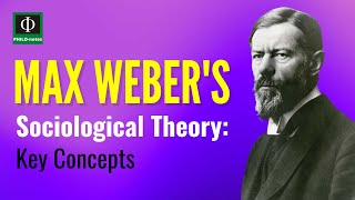 Max Webers Sociological Theory Key Concepts [upl. by Atisusej]