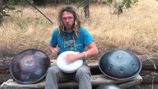 Steel Drum Comparison Hapi Kaizen RAV handpan [upl. by Atonsah]