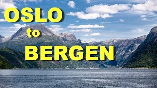 Oslo to Bergen Norway by Train through the mountains and Boat through the fjords [upl. by Hochman]