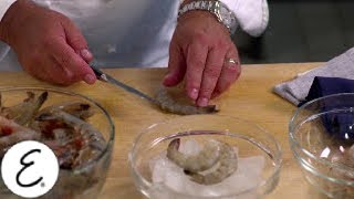 How to Butterfly Shrimp  Emeril Lagasse [upl. by Salomi]