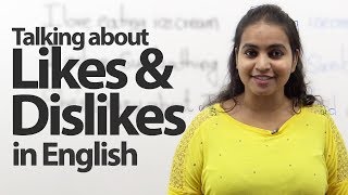 Talking about likes and dislikes  Advance English Lesson  Expressions amp Phrases [upl. by Branham318]