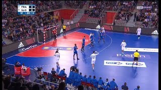 Match amical  France 3425 Slovénie 20190105 [upl. by Chimene]