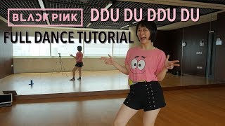 BLACKPINK  ‘뚜두뚜두 DDUDU DDUDU’ Dance Tutorial  Full w Mirror Charissahoo [upl. by Mode]