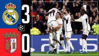 Real Madrid 30 Braga  HIGHLIGHTS  Champions League [upl. by Porche]