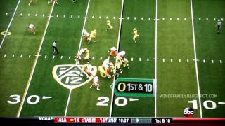 Oregon Highlights vs Tennessee 9142013 [upl. by Fidela]