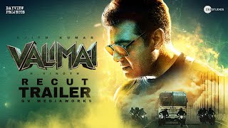 Valimai  Trailer  Recut  Ajith Kumar  HVinoth  GV Mediaworks [upl. by Maggy]