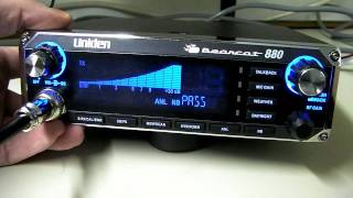 Uniden Bearcat 880 CB Radio  PART 2 [upl. by Tisman]