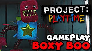 Project Playtime  Boxy Boo Gameplay [upl. by Efinnej296]