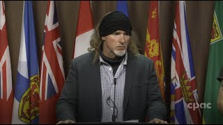 Freedom Convoy representatives speak to the media in Ottawa – February 16 2024 [upl. by Fricke]