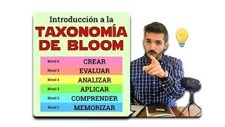 18 Introducción a la Taxonomía de Bloom [upl. by Ecnedac]