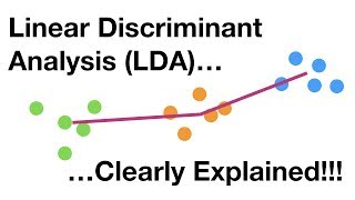 StatQuest Linear Discriminant Analysis LDA clearly explained [upl. by Amyas968]