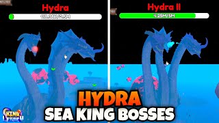 The Luckiest Hydra Raid Boss Server King Legacy Update 4 [upl. by Annayoj]