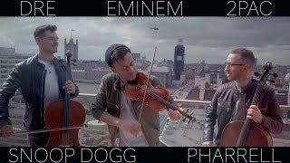 Hip Hop Medley  Dr Dre Eminem 2Pac Snoop Dogg Pharrell LMFAO Violin Cello Cover Ember Trio [upl. by Adrea]