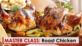 Lidias Master Class Perfect Roast Chicken [upl. by Nylirad]