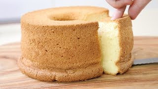 How to make a easy and delicious chiffon cake [upl. by Akienahs]