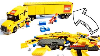 Building LEGO City LEGO Truck 3221 [upl. by Melisandra]