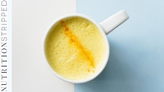 How to Make Turmeric Milk  Golden Milk  Nutrition Stripped [upl. by Sisco76]