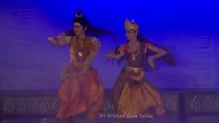 Shiva Parvathi  Ananda Thandavam  Vana Virata Vijayam 2014  Anitha Guha  Bharatanatyam Dance [upl. by Tedi977]