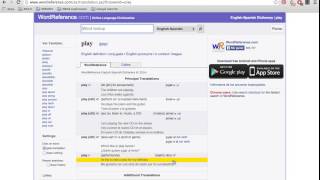 How to use wordreferencecom [upl. by Hungarian854]