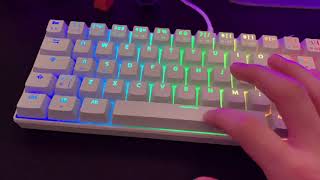 Unboxing gaming keyboard NOS C450 White [upl. by Jelle]