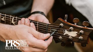 How To Make A Simple Truss Rod Adjustment  PRS Guitars [upl. by Imray]