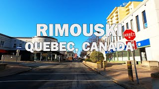 Rimouski Quebec Canada  Driving Tour 4K [upl. by Naliorf]