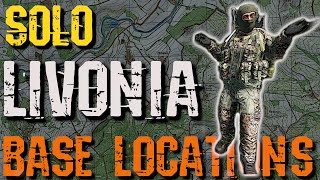 DAYZ Base Locations Livonia  SOLO [upl. by Lenee858]