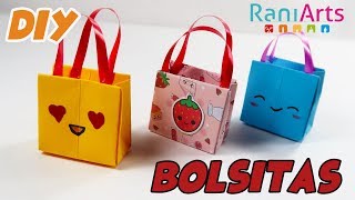 DIY  BOLSITAS DE REGALO ORIGAMI  GIFT BAGS [upl. by Ocsisnarf449]