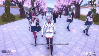 Play as Megami Saikou DL  Yandere Simulator [upl. by Brown]