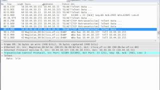 Observing TCP retransmissions with Wireshark [upl. by Smaoht]