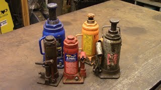 How to Repair a Hydraulic Jack [upl. by Aehtna]