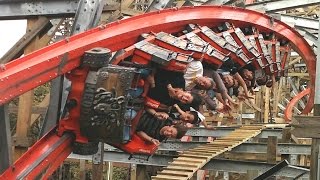 Medusa Steel Coaster offride Six Flags Mexico México [upl. by Agnola41]