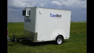 CoolBot Powered Mobile Walkin Cooler [upl. by Ettigirb]