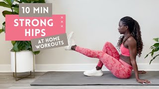 10 MINUTE HIP FLEXOR STRENGTHENING EXERCISES [upl. by Llebiram]